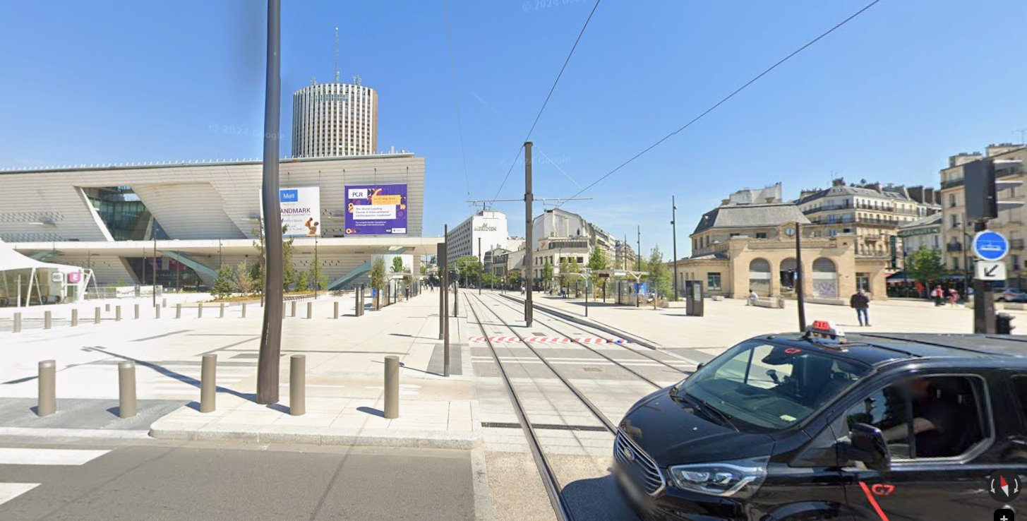 Image en premier plan