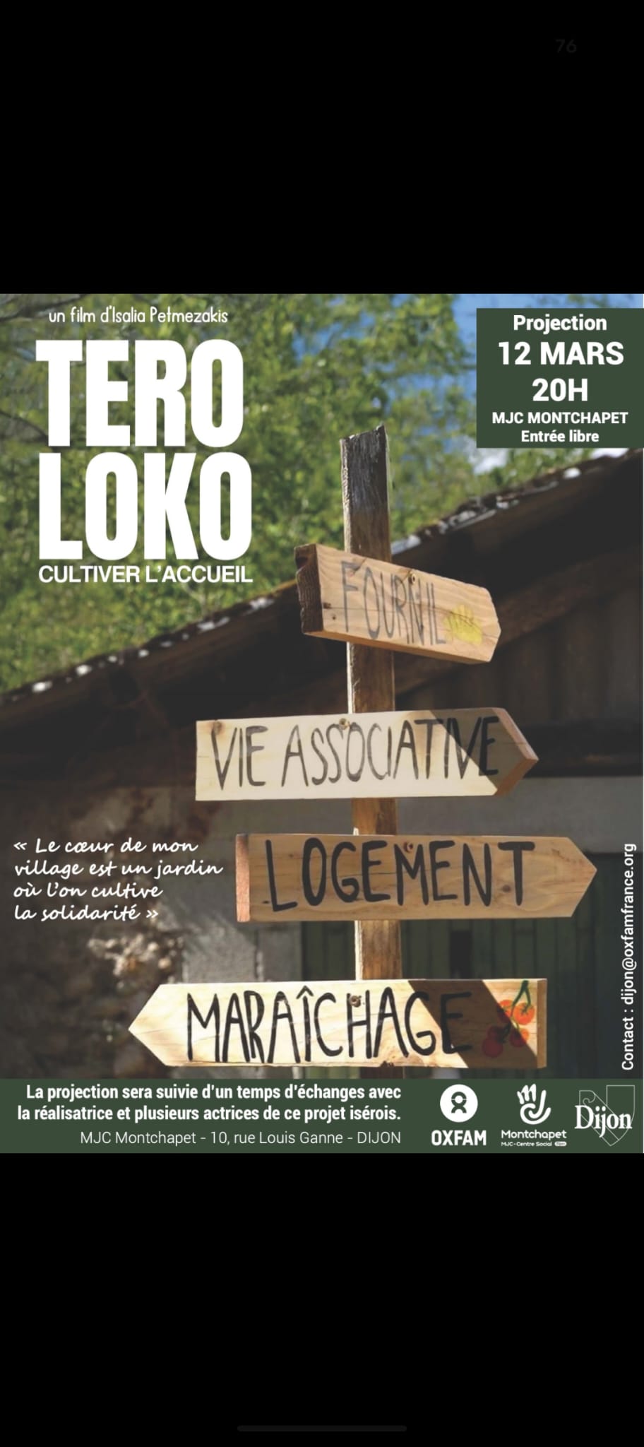 Image en premier plan