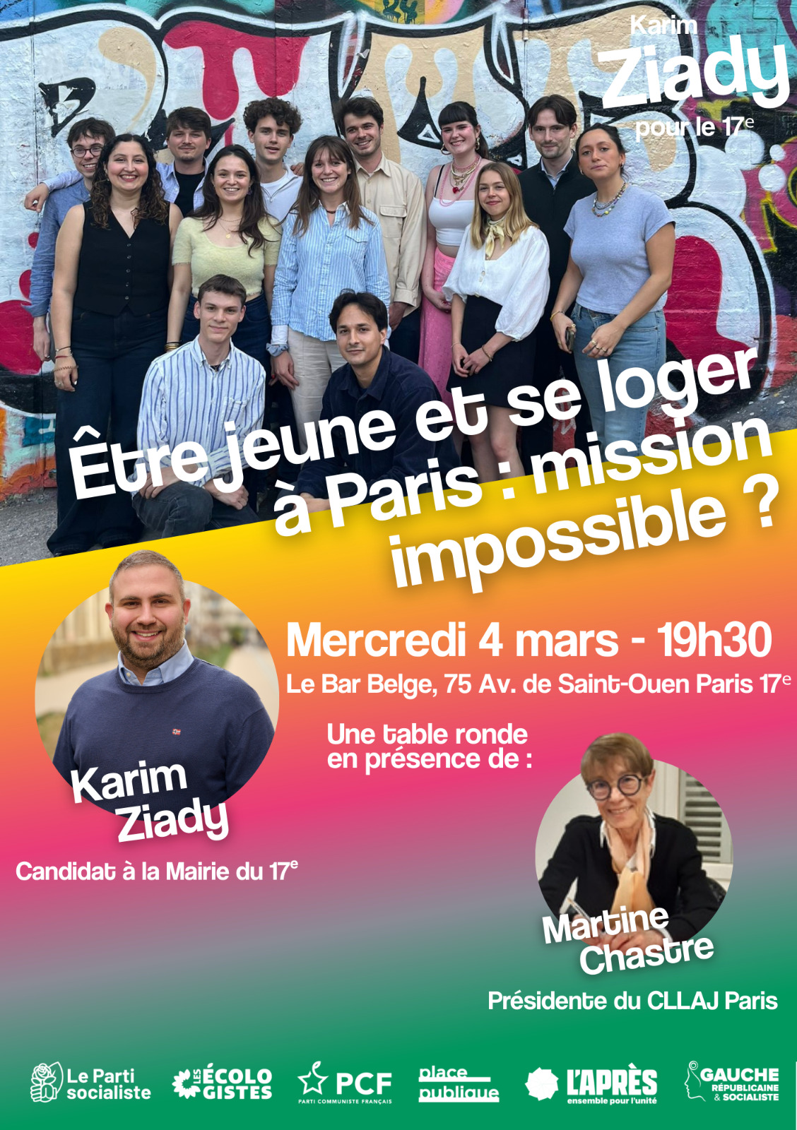 Image en premier plan