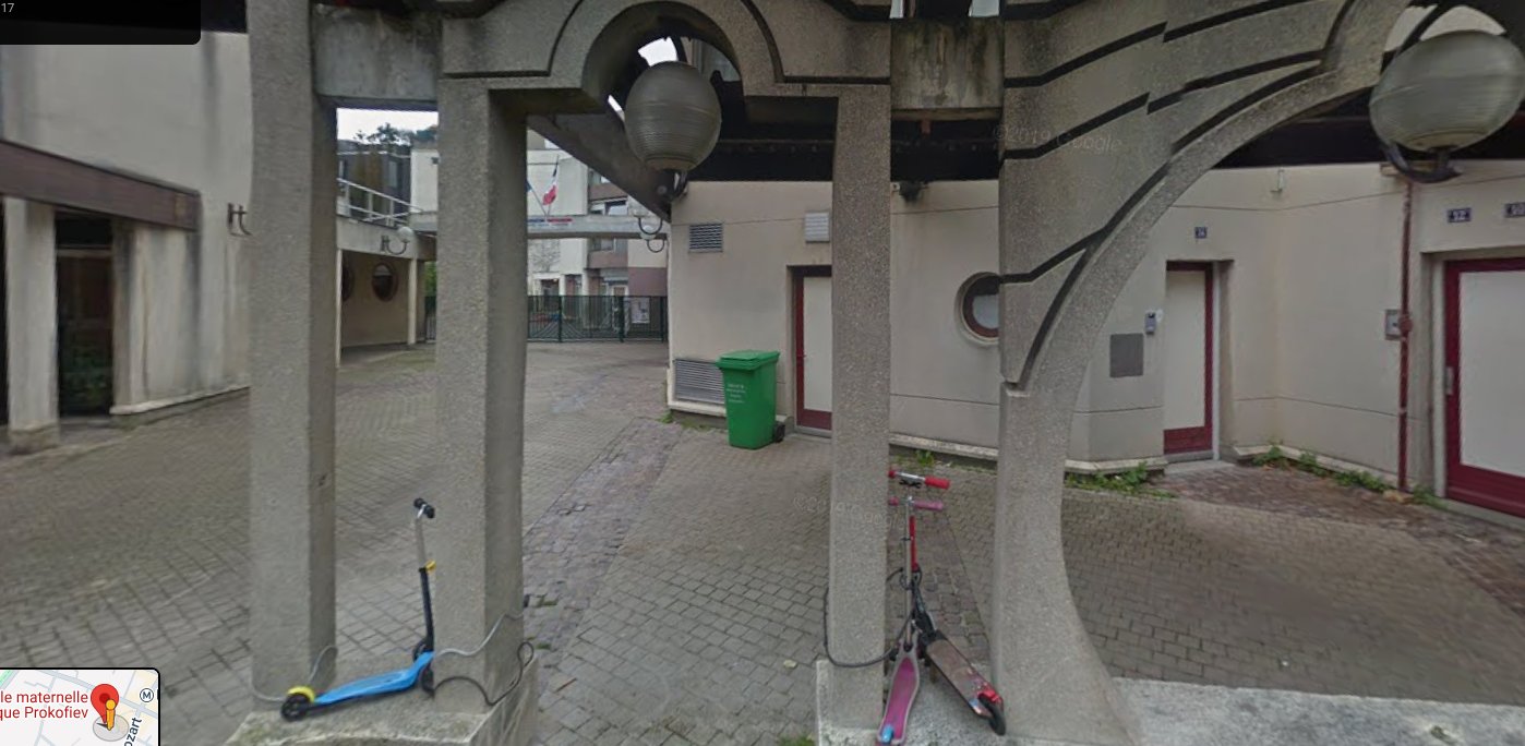 Image en premier plan