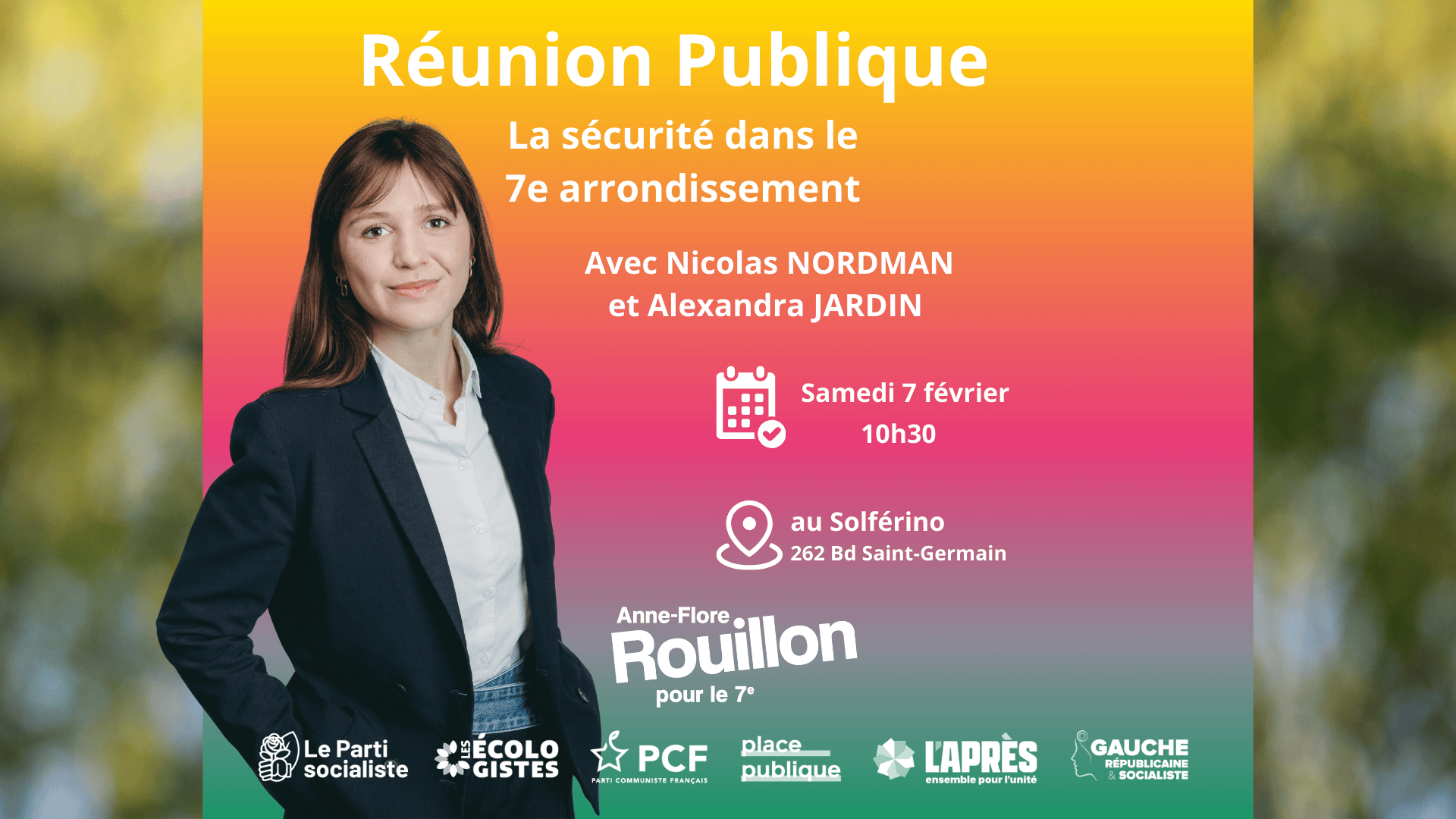 Image en premier plan