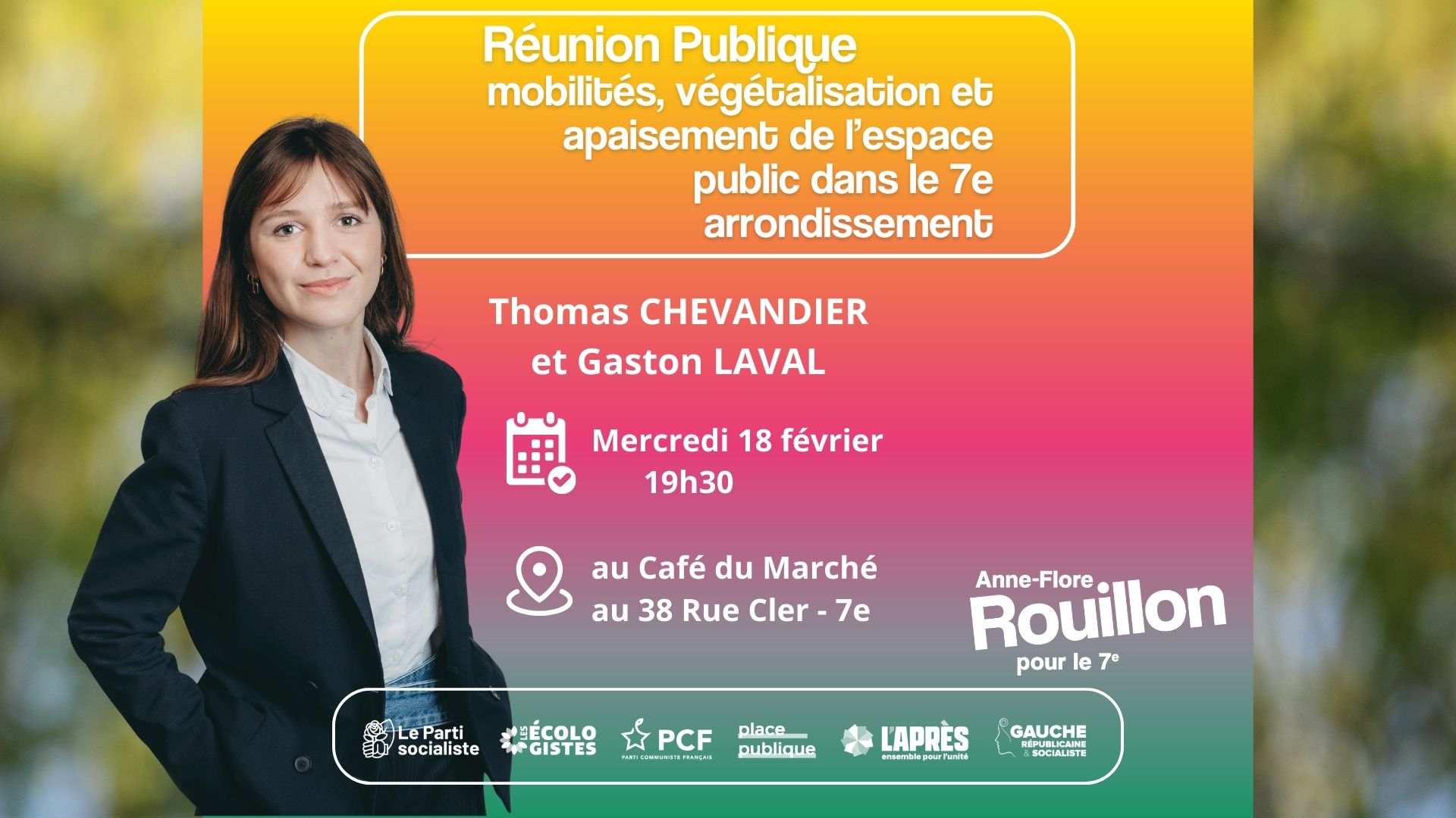Image en premier plan