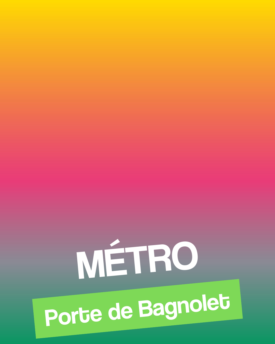 Image en premier plan
