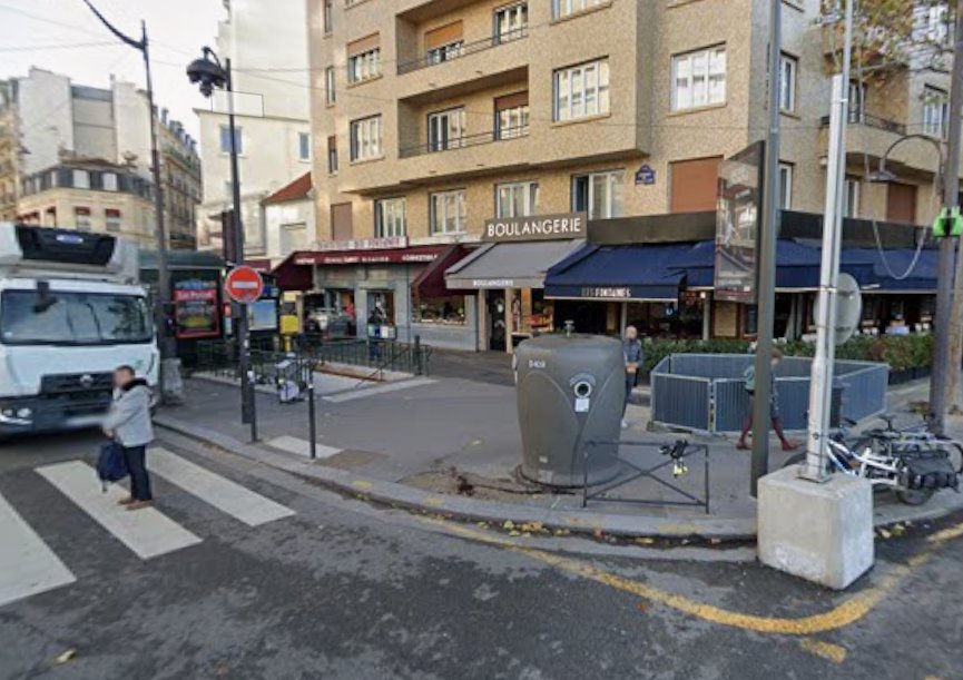 Image en premier plan