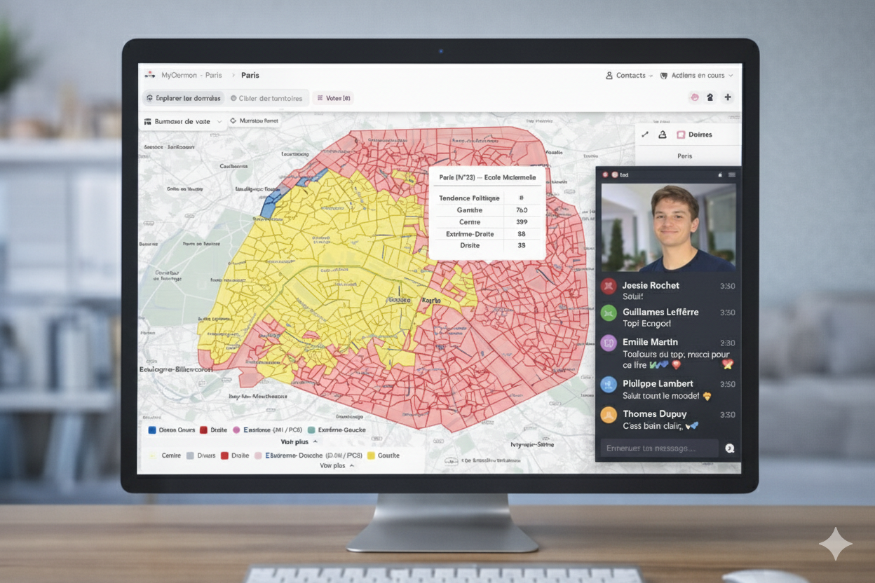 Image en premier plan