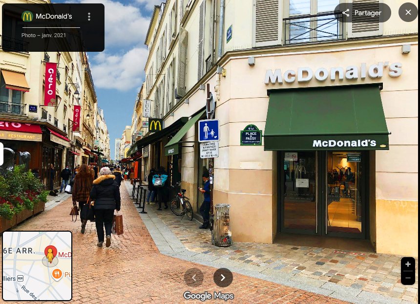 Image en premier plan