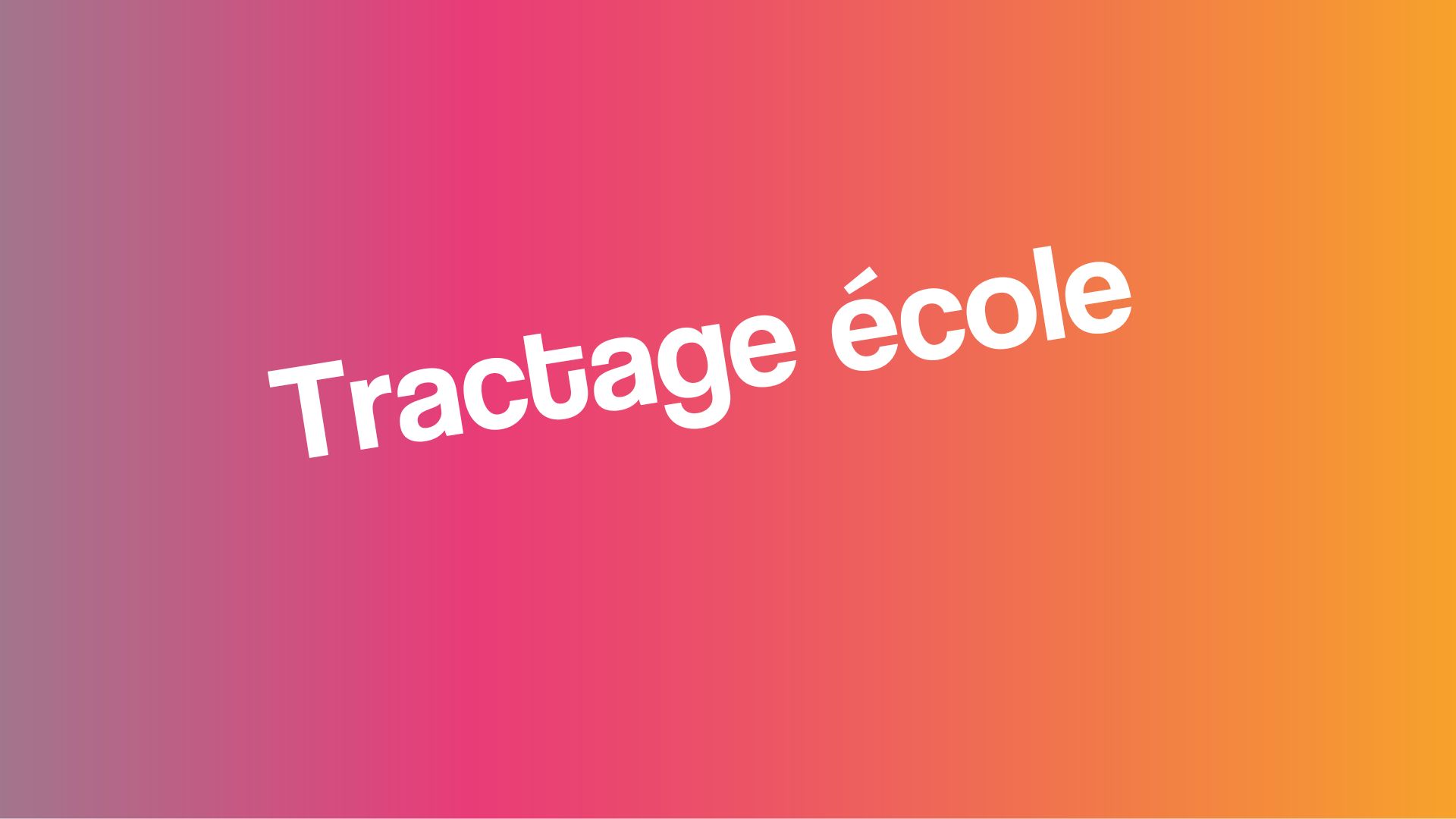 Image en premier plan