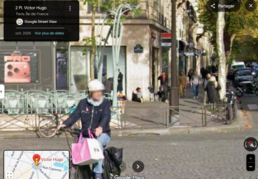 Image en premier plan