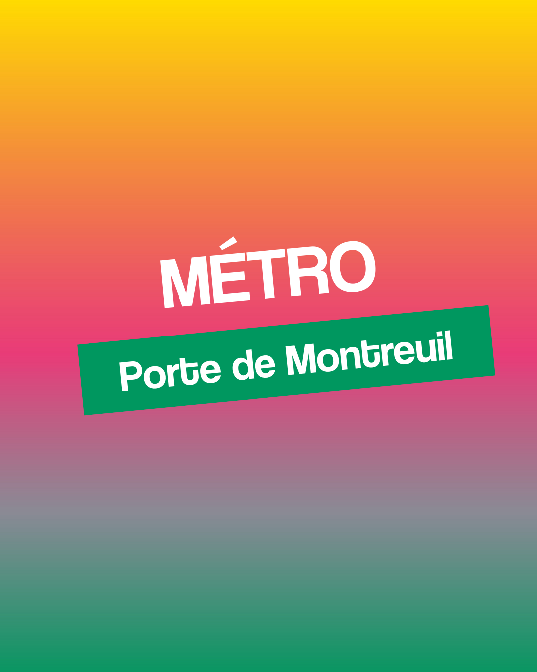 Image en premier plan
