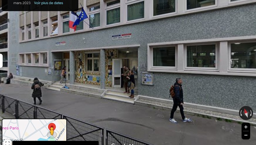 Image en premier plan