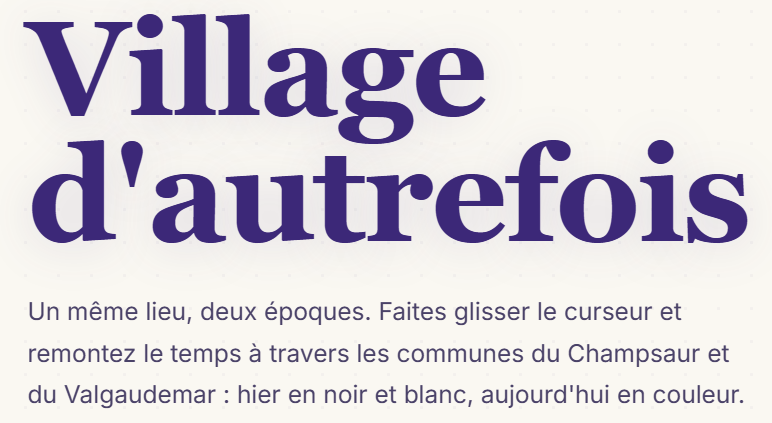 Image en premier plan