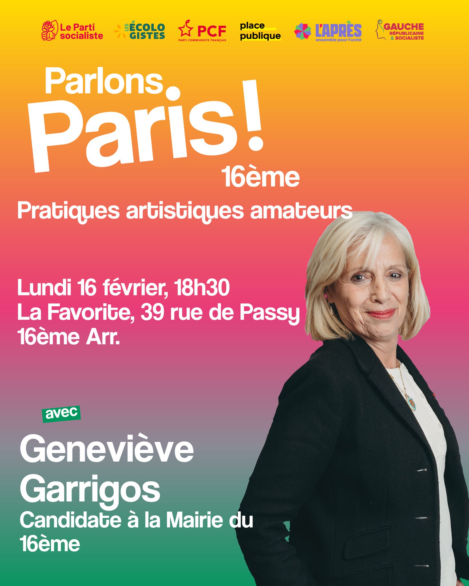 Image en premier plan