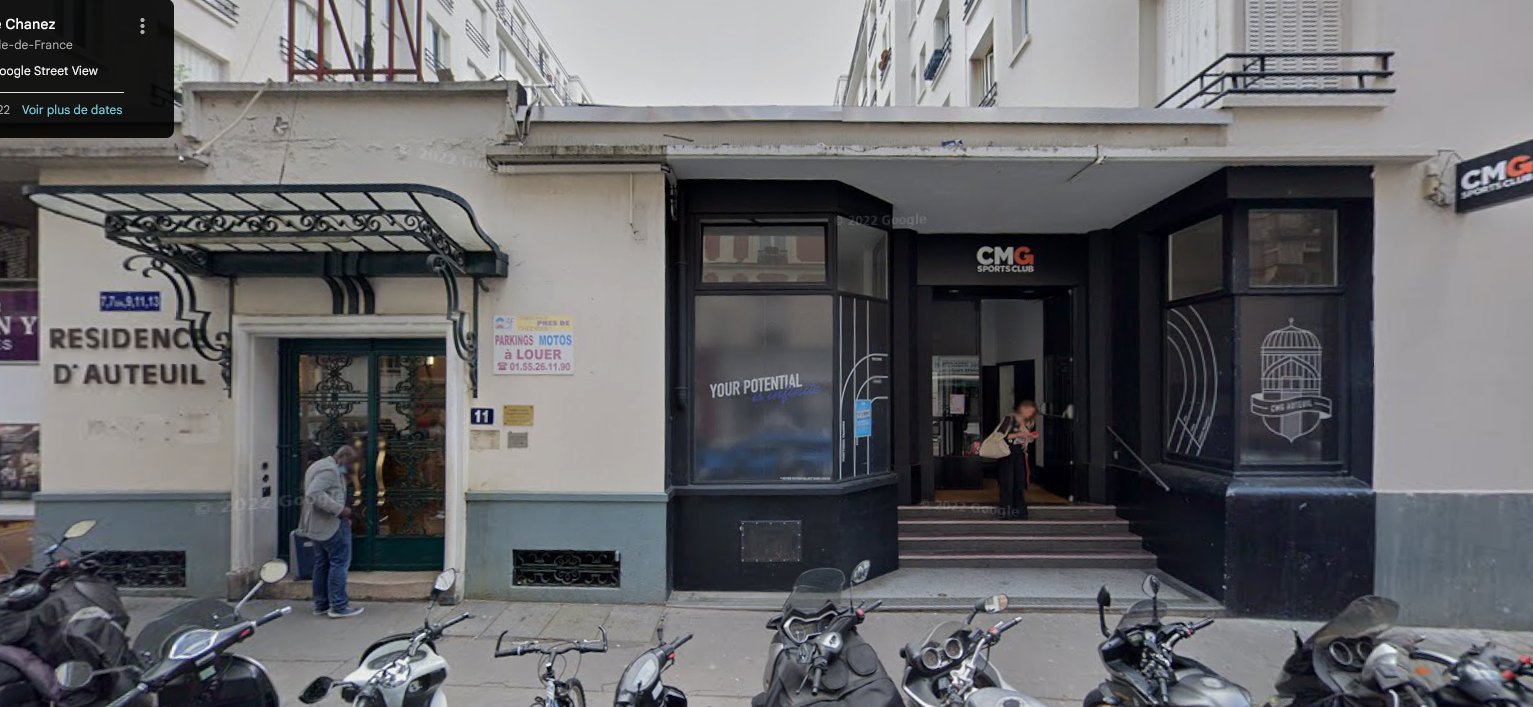 Image en premier plan