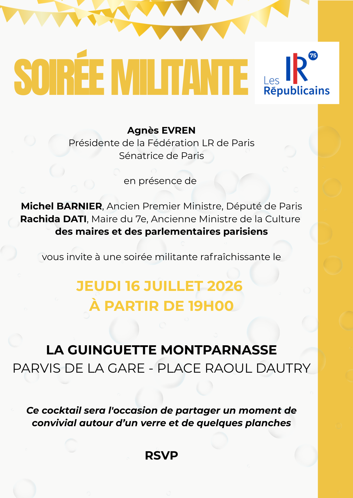 Image en premier plan