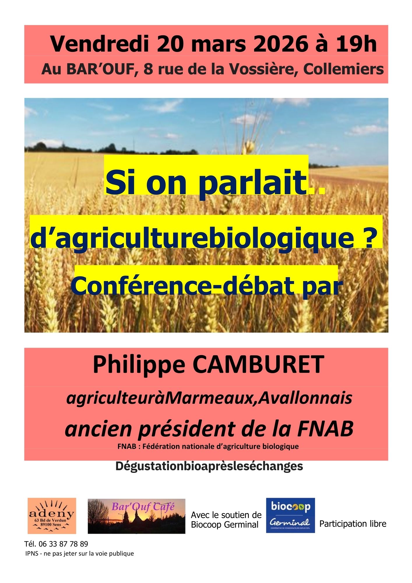 Image en premier plan