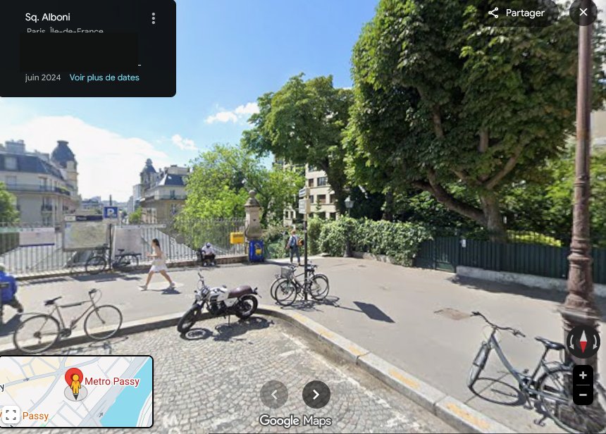 Image en premier plan