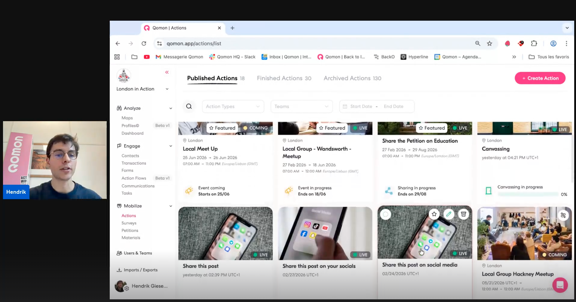 Image en premier plan