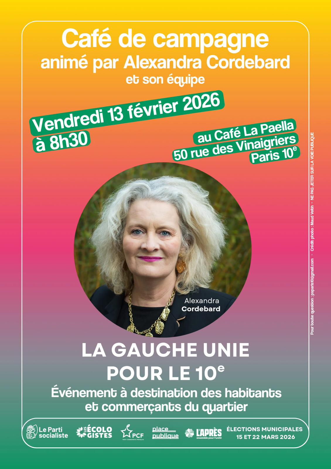 Image en premier plan