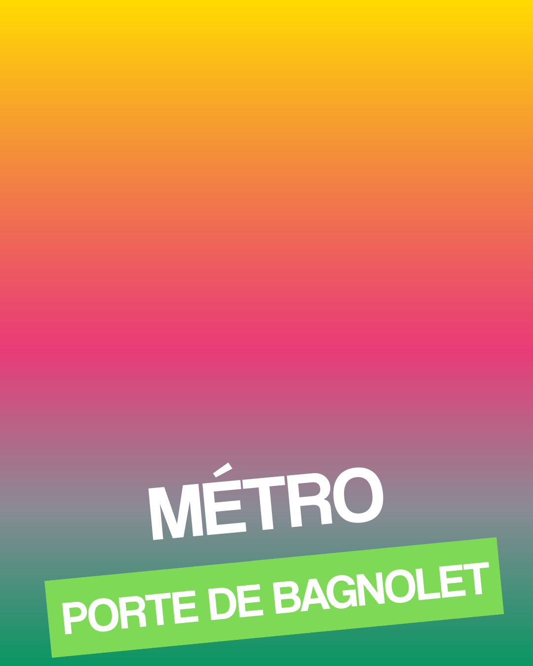 Image en premier plan