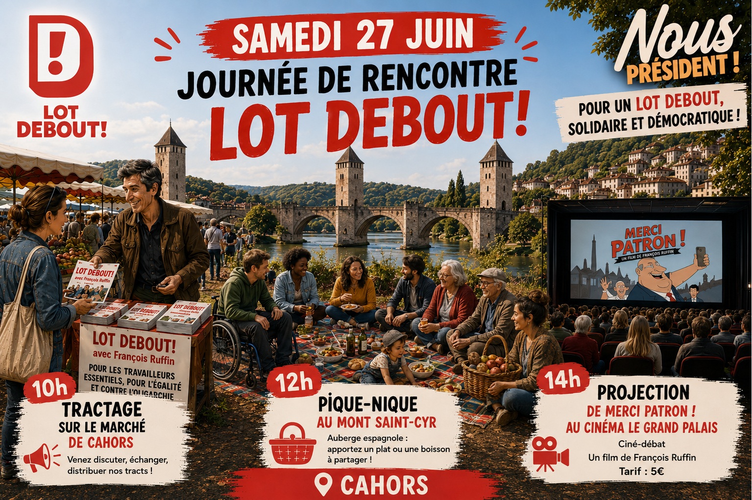 Image en premier plan