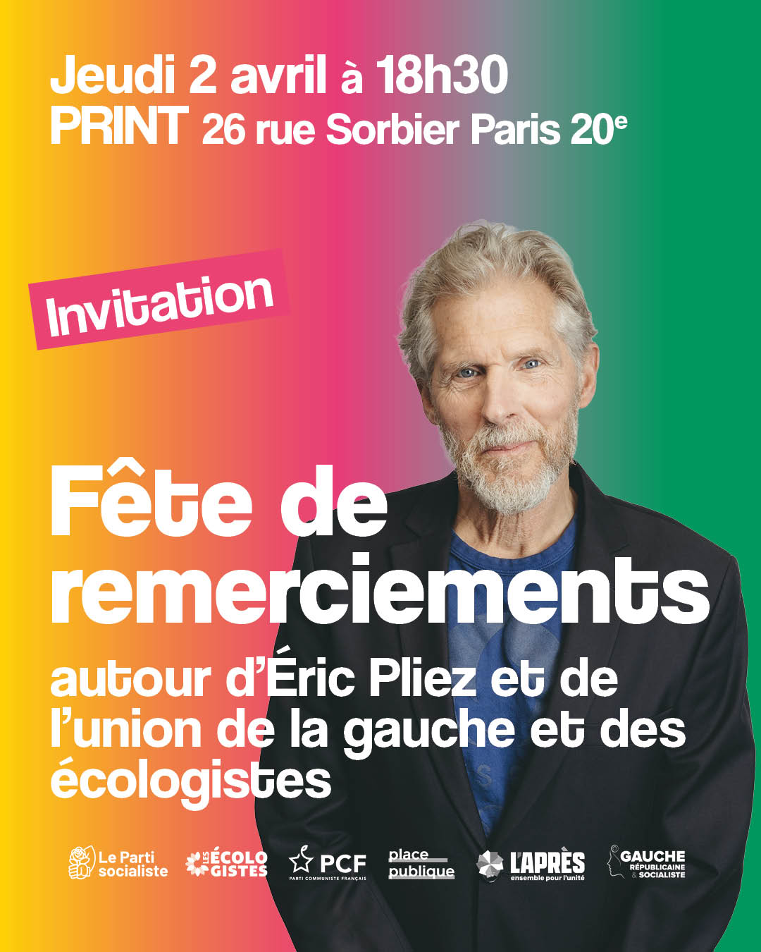 Image en premier plan