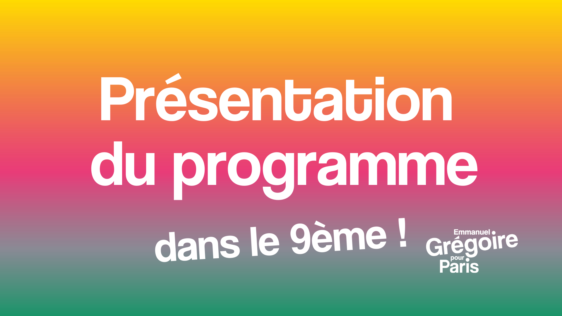 Image en premier plan